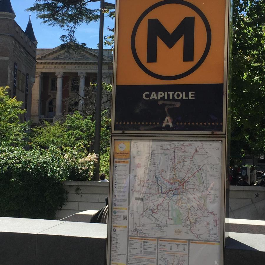 Appartement Toulouse Plein Centre-Jusqu'A 4 Personnes-Parking Et Petit Dejeuner Inclus Exterior photo
